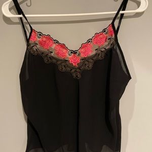 Vintage lingerie top